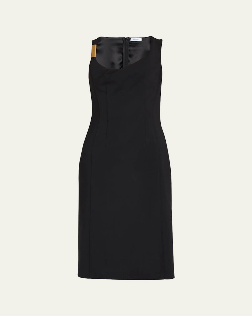 Sheath Pintuck Dress